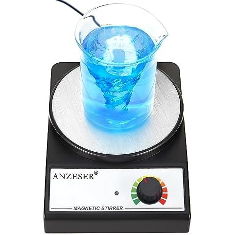 ANZESER Magnetic Stirrer 3500 RPM with Stir Bar Cover