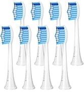 REDTRON vervangende opzetborstels voor Philips Pro Results, 8 stuks vervangende opzetborstels voo...