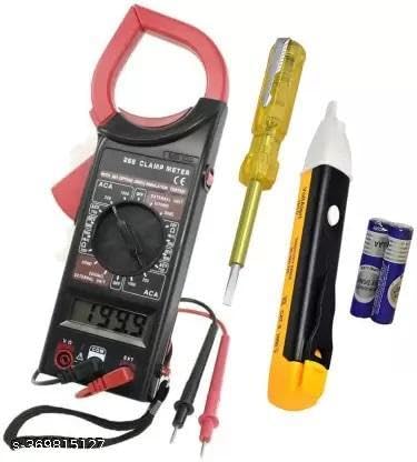 Digital Clamp Meter Ampere Meter Multimeter High Precision Clamp AC/DC Ohm Current Voltage Tester, LIne tester,Voltage Tester