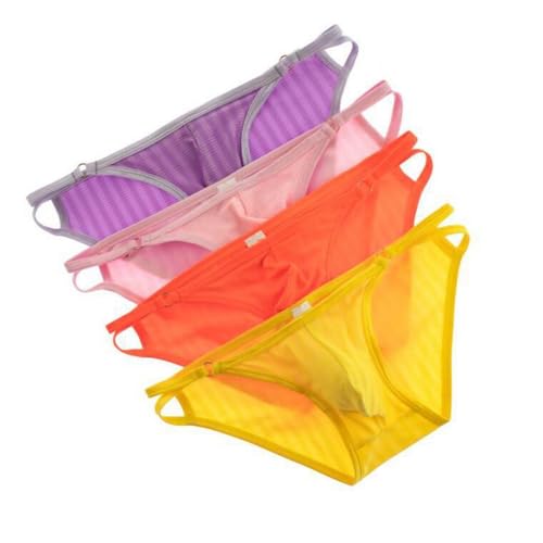 Men Sexy Breathable Briefs Man Pouch Underpants Lingerie Gay Underwear Sissy Panties4
