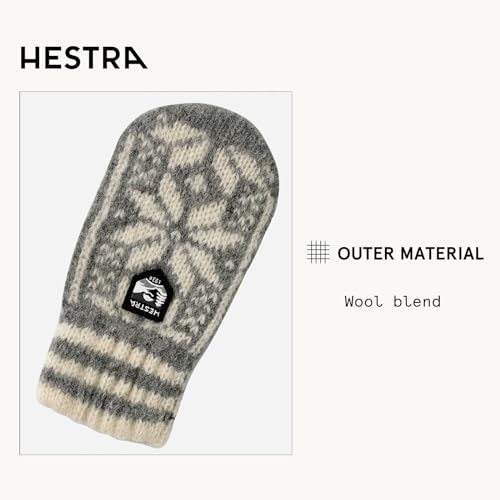 Image of Hestra Child's Nordic Mitt (Child 0-4yrs) I Wool MItten for Winter Weather