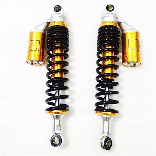 Suspension 350mm amortisseurs haut de gamme 8mm de conception portante moto