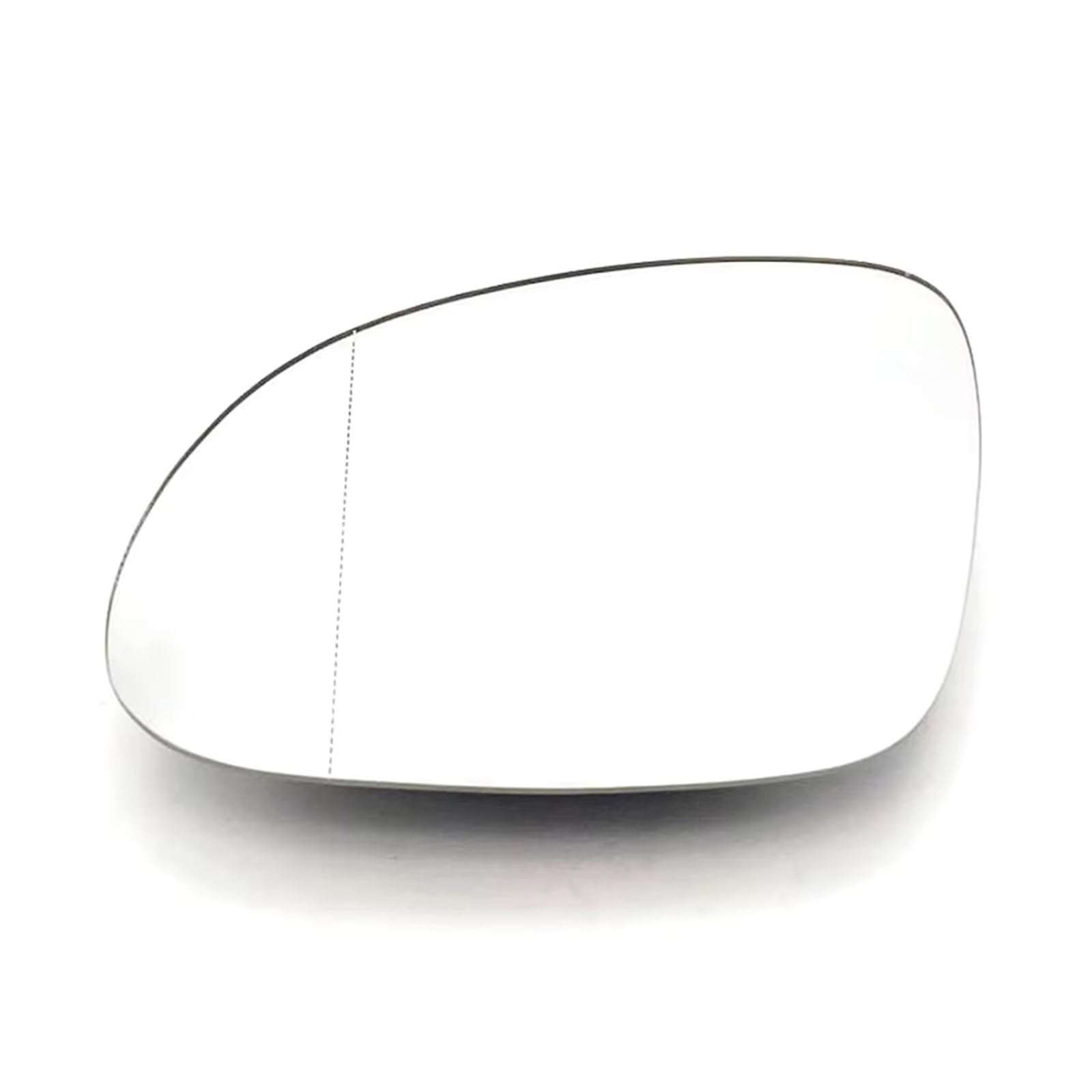 Puerta Retrovisor Cristal Espejo retrovisor calefactable para Puerta Izquierda del Conductor, para Tiguan 2008-2017. Cristal Espejo Exterior