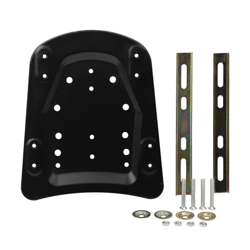 Accessoires de moto support boîte arrière universel panneau en acier robuste