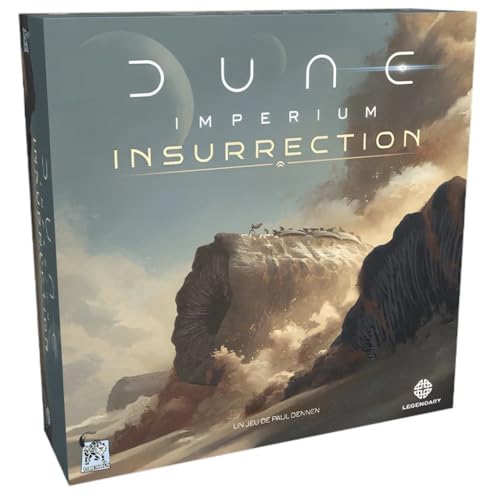 Lucky Duck Games | DUNE IMPERIUM INSURRECTION | Jeu de Société Expert pour Adultes dès | Suite StandAlone Dune Imperium | 2 à 4 ou 6 Joueurs | 60 à 180 min | Deck Building | En Français