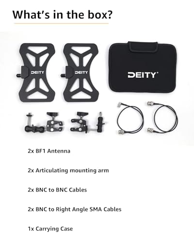 Deity BF1 Butterfly Antenna Wireless Microphone Systems on Film Sets and Stage Applications (Deity BF1) miniatura 5