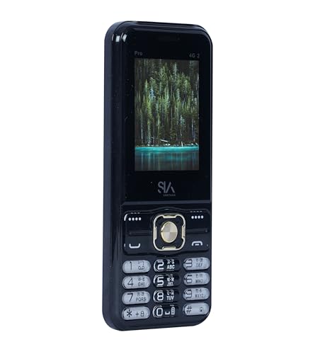Image of PRO 4G-2 Dual Sim | Keypad Mobile | with 2.4 inch Display | YouTube Working | Voice Changer | BT Dialer | Call Recording | Long Lasting Battery | FM | Camera |Feature Phone| Black