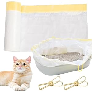 Cat Litter Tray Liners, 20 PCS Cat ...
