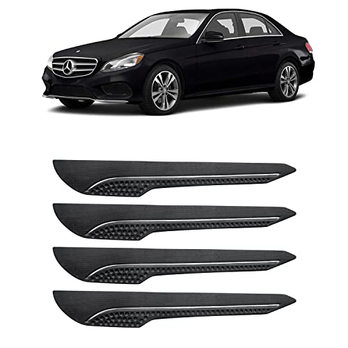 Image of AOSIS-Car Bumper Protector /Bumper Guard for MercedesBenz E350 with Single Chrome Stripe (4-Pcs)