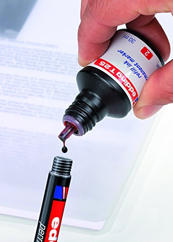 edding T 100 navulinkt permanente marker - blauw - 100 ml - druppelsysteem voor het snel bijvullen van bijna alle permanente markers edding edding T 100 navulinkt permanente marker - blauw - 100 ml - druppelsysteem voor het snel bijvullen van bijna alle permanente markers edding