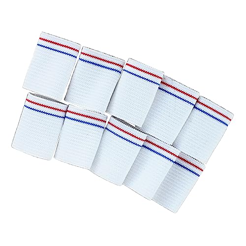 NOLITOY Nylon Finger Sleeves 20 Pack Basketball Finger Protectors Sports Braces for Injuries Training