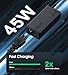 SLE-TECH 45W USB C Laptop Charger Compatible with HP Chromebook 14 14A G5 11 11A G6 G7 G8 EE R13 X360 14-ca051wm ca052wm ca091wm ca061dx 11-ae051wm ae001tu ae027nr 12-c012dx