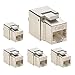 Beszin Cat.6 RJ45 110 Type Shielded Keystone Jack (5-Pack)