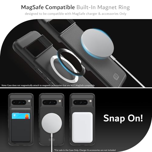 Image of TUDIA MergeGrip Magsafe Compatible for Pixel 8 Pro Case - Matte Black