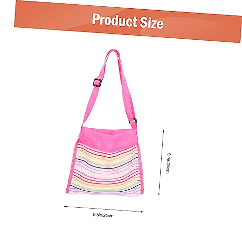 2Pcs Capacity Beach Bag Portable Mesh Tote for Shell Collecting and Beach Essentials Easy Clean Design Pool2
