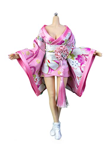 Robe de bain kimono japonaise 1/6 Ice Toys IC1004E style court pour figurine 30 cm