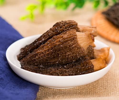 Tokass Dried Morel Mushrooms, Wild Morel Nature Fine Gourmet Foods (4 Ounce) #TOP6