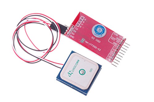 SMAKN Remzibi OSD Module Image Overlay + GPS System with Amplified Active Antenna Siginal 18db for RC Quadcopter Multicopter 250/300 - Thumbnail 7