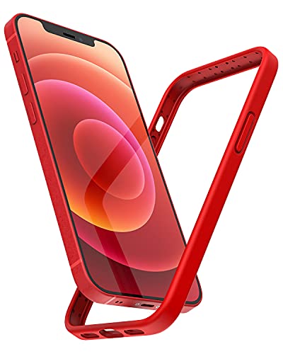 Coque iPhone 12 Mini antichoc en silicone liquide souple de 5,4 pouces