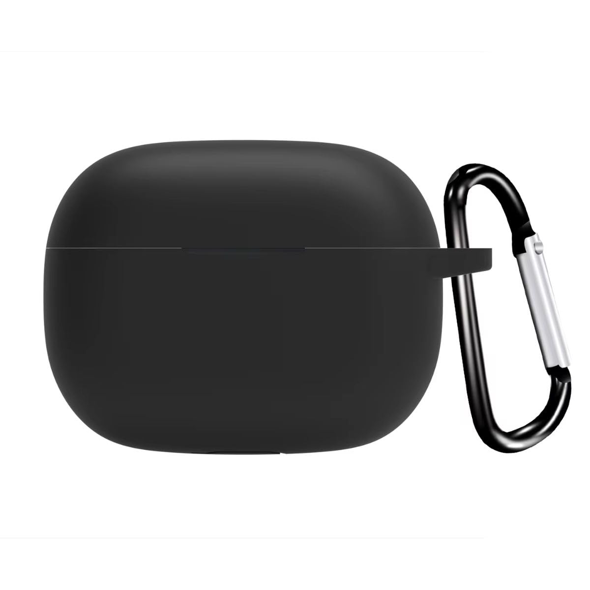 Printme Compatible for Boat Nirvana Ion Silicone Case Cover, 360 Degree Protective Silicone Case Cover, Anti Slip, with Keychain and EarTips (Black)-image-48