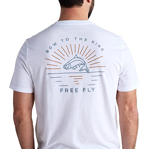 Free Fly Men's King Tee - Graphic Tee for Men - Ultra-Soft Cotton-Blend T-Shirt2