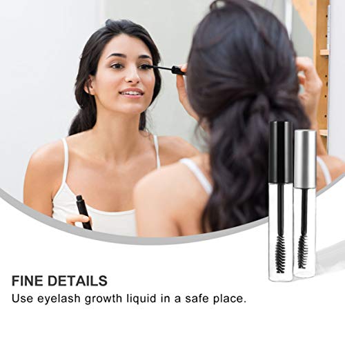 Lurrose Tubos de Rímel 8 Unidades Vazios Tubo de Cílios Recarregável E Recipiente de Rímel Diy Varin