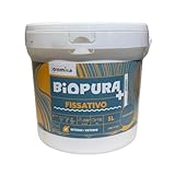 CROMIKA Biopura Fissativo Isolante Antimuffa Anticondensa Per Pittura Alta Concentrazione per Interni ed Esterni Trasparente Made in Italy (Trasparente, Litri 5)