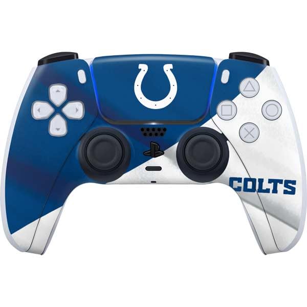 Skinit Decal Gaming Skin Compatible with PS5 Controller - Officially Licensed NFL Indianapolis Colts Design