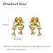 Frog Earrings for Women 3D Shaped Vintage Weird Funny Trendy Fashion Accessories Jewelry Gifts