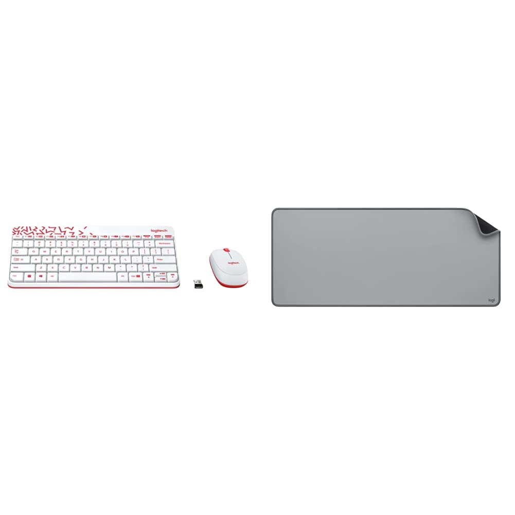 Logitech MK240 Nano USB Wireless Keyboard and Mouse Set, 12 Function Keys 2.4GHz Wireless, 1000DPI,S-picture-30
