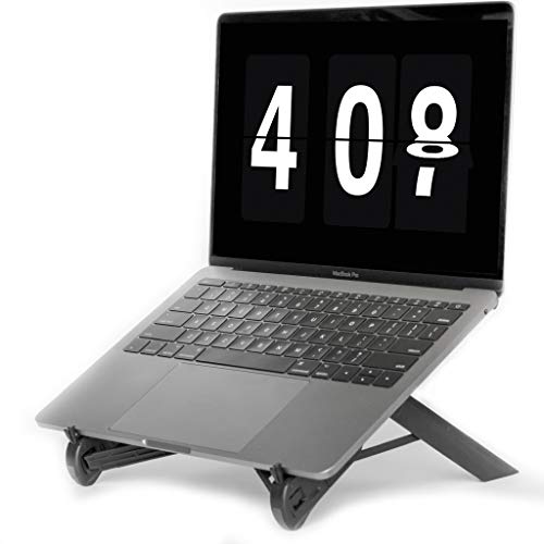 NEXSTAND K7 - Soporte portátil para ordenador portátil, plegable, peso ligero, soporte para portátil, nivel de ojos ajustable, ergonómico, altura ergonómica,portátil,elevador para ordenador portátil