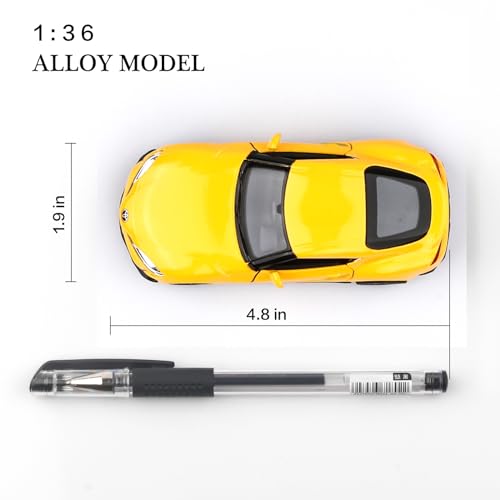 Auto de juguete Toyota Supra escala 1:36 miniatura 4