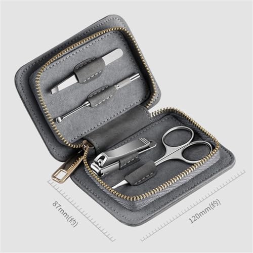 Boîte à outils de manucure esthétique et set coupe-ongles robuste - 7
