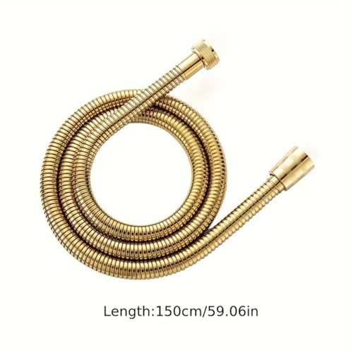 Flexible de douche doré de remplacement universel étanche 150 cm - 8