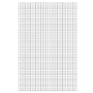 Clapzooki 30 Stück Grafikpapier Rasterpapier Großpackung