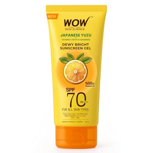 WOW Skin Science Japanese Yuzu + Vitamin C with 5 Ceramides Dewy ...