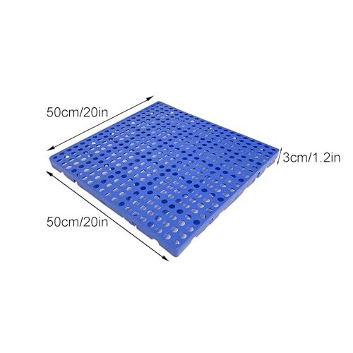 Palé de plástico HeavyDu apilable y base de suelo impermeable 3