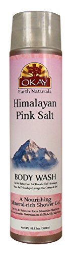 OKAY Himalayan Pink Salt Body Wash, 10.82 Ounce