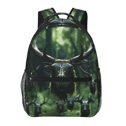 Sac à dos PC 15,7 pouces léger femme PHAYAH motif vache avec compartiment rembourré