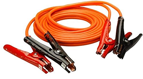 Southwire Road Power Commercial-Duty Booster Cable - Heavy Duty Design - Top & Side Post Compatible - Reliable Jump Start Tool - Tangle Free Automotive Jumper Cable - 6-Gauge - 16 Feet - Orange