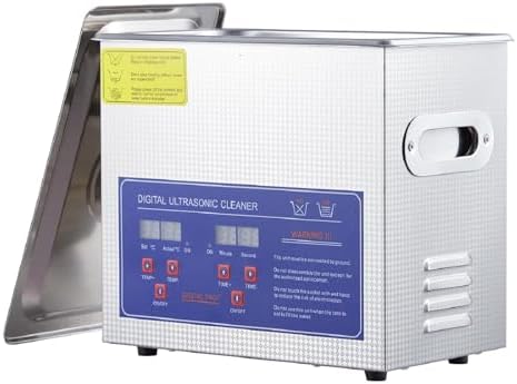 Industrial Heated Ultrasonic Cleaner & Sterilizer - 3.2L/0.85Gal ...