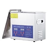 3.2L Ultrasonic Cleaner, 0.85 gal Professional Industrial Auto Cleaning Machine, 40kHz Digital Sonic Cavitation Cleaner with Heater & Timer, 120w for Carburetor Tools Parts Instrument