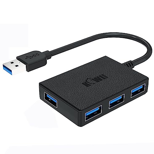 USB Hub 3.0 Portable 4-Port USB Splitter Multi USB Port Expander Ultra-Slim USB Adapter for MacBook Desktop(Style 1,Type A)