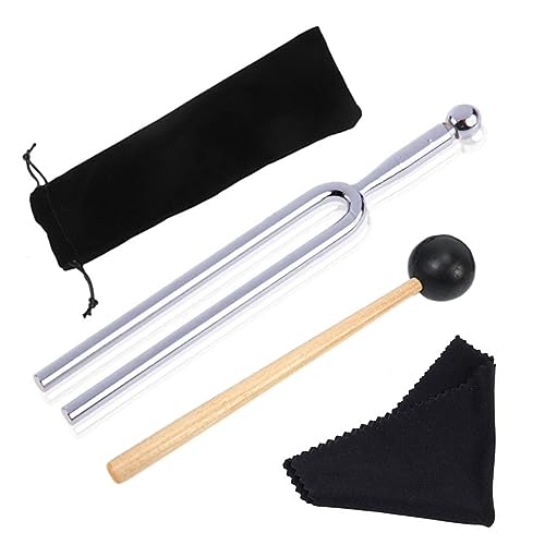 Diapason SJBAUTYO A440 en acier inoxydable et aluminium. Instrument accordeur de guitare et violon. Marteau en silicone et chiffon de nettoyage inclus. Accordé en A 440 Hz. - Les Beatles, Paul McCartney, John Lennon, RIngo Starr, George Harrison Diapason SJBAUTYO A440 en acier inoxydable et aluminium. Instrument accordeur de guitare et violon. Marteau en silicone et chiffon de nettoyage inclus. Accordé en A 440 Hz.