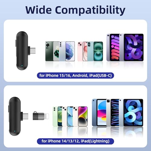 NPTCL Wireless Microphone for iPhone 17 16 15 - image 7