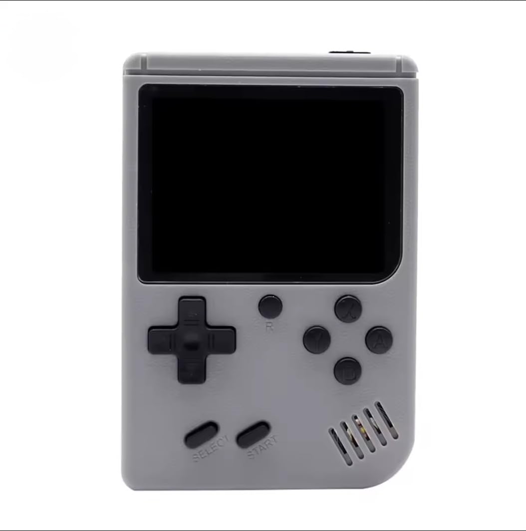 Retro Mini Handheld Game Console, Portable Gaming Device, 3 inch LCD Screen, Classic Design, Rechargeable Battery, Birthday Xmas Gift for Boys Girls Adults.