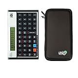 HP 12C Platinum Financial Calculator + WYNGS Protective Case Black