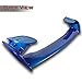 Q1-TECH, ABS Rear Trunk Lip Wing Spoiler Compatible with 2022-2025 Subaru WRX STi Sedan ABS Rear Wing Spoiler OE-Style Replacement Wing Lip Trunk Boot Rear Spoiler, Painted Blue 2023 2024