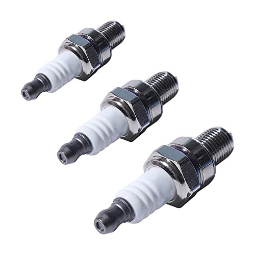 Gubeter 3X Spark Plugs Kit, For Stihl For HONDA Robin Mitsubishi For B & S Makita 4-Stroke Trimmer Blower Brushcutter, / - Image 2