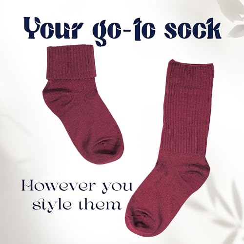 Image of Silky Toes Womens Soft Rayon from Bamboo Socks | 3-6 Pairs Breathable Seamless Toe Crew Socks | Casual Dress Womans Socks